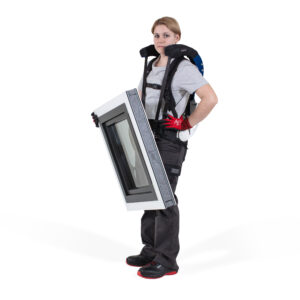 eksoskelett CarrySuit akna transport