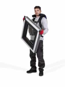 eksoskelett CarrySuit akende paigaldus