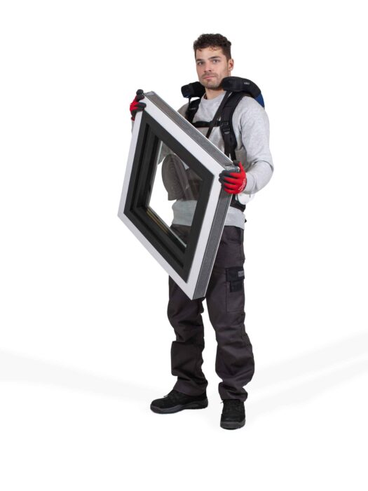 eksoskelett CarrySuit akende paigaldus