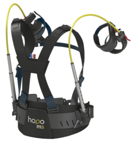 exoskeleton hapo ms for hands, arms, shoulders and for upper back